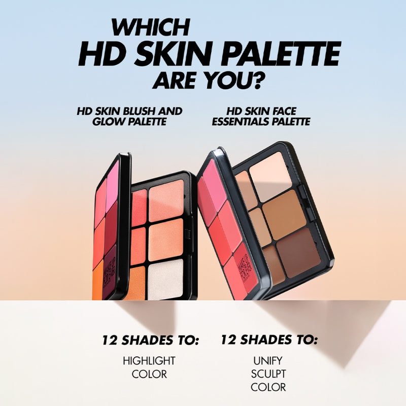 [April Deals] Face Palette Set - HD Skin Blush & Glow Palette